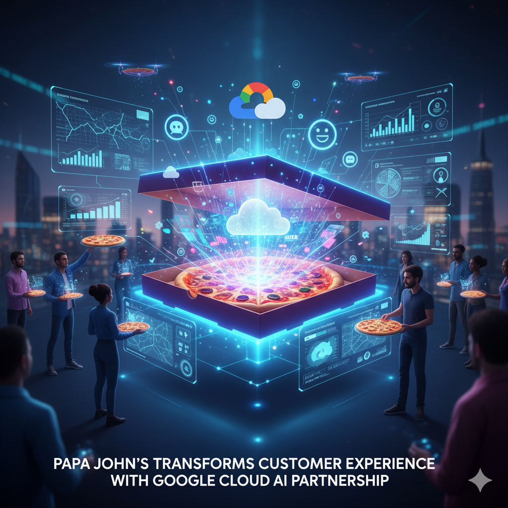 Papa Johns Transforms Customer Experience With Google Cloud AI Partnership